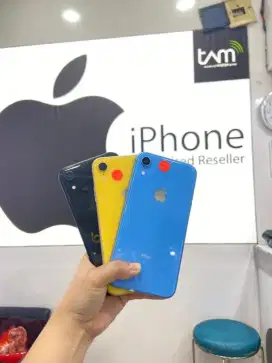 Iphone XR 128GB Black n Blue Second Perfect