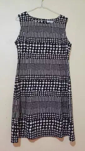 Dress Midi Motif HS Brand