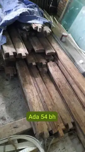 Jual kayu jati perhutani berupa Balok kusen