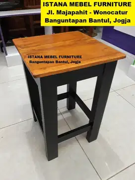 Kursi Warung Makan Cafe Tamu Belajar Teras Dispenser Kotak Kayu (dpk)
