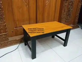 Meja Belajar Komputer Laptop Tulis Kost Pendek Lesehan Kayu Mahoni #SD