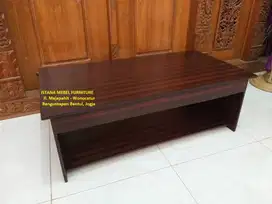 Meja Tulis Komputer Laptop Belajar Kost Panjang Lesehan Pendek Kayu #4