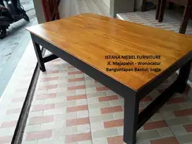Meja Laptop Komputer Belajar Tulis Panjang Lesehan Pendek Kayu (dpk)