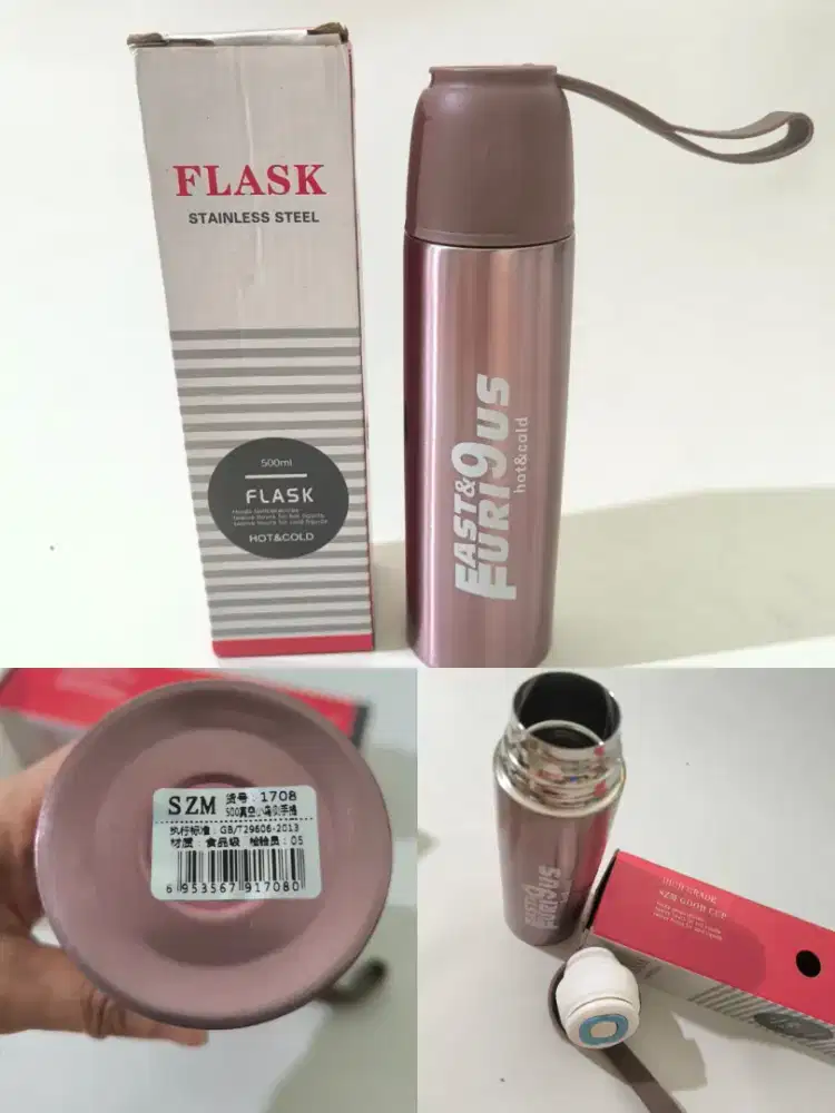 Termos stainless steel  merchandise vacuum flask hot & cold thermos