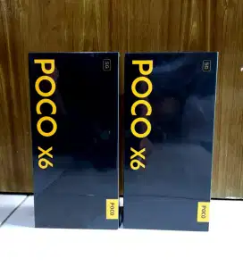 Poco X6 5G 12/256 New Garansi Resmi