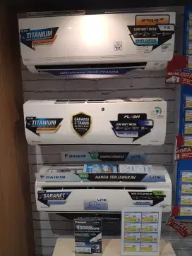 Kredit AC Daikin 1 PK Inverter promo gratis cicilan