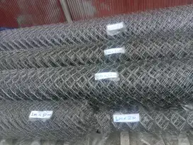 Kawat Harmonika Khas PVC Hijau Biru Bronjong batu gunung