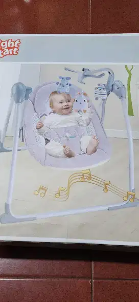 Ayunan Listrik Anak / Deluxe Portable Swing Right Star