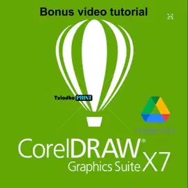 ?Corel draw x7 full versi ada panduan Video (Termurah)