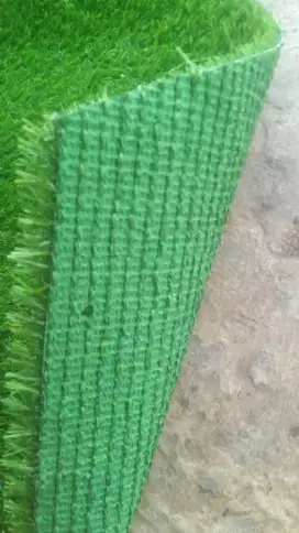 Rumput Taman Bermain Rumput Sintetis Hijau