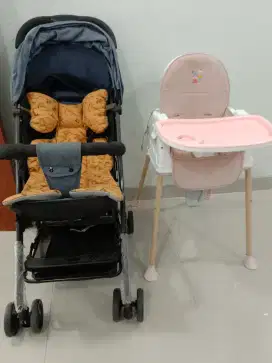 dijual stroller anak dan kursi bayi anak