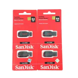 B A R U Flashdisk Sandisk Cruzer Blade Original Bergaransi