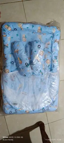 Kasur set bayi + kelambu