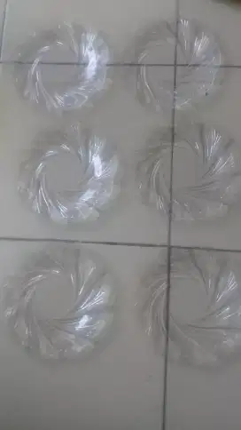 Piring buah atau dessert 26cm isi 6 buah