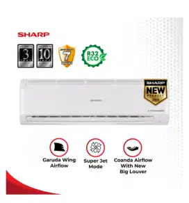 SHARP AC Inverter 1/2 PK AH-X6BEY