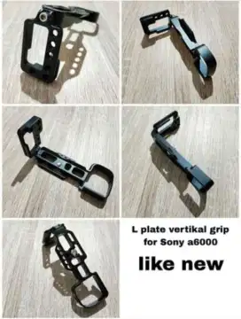 L plate for sony a6000 (Black) Like New