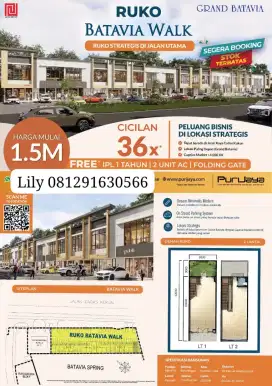 Ruko terbaru grand Batavia walk