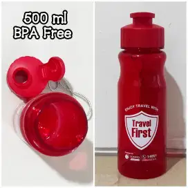 Botol plastik / botol 500ml / botol minum BPA Free, baru