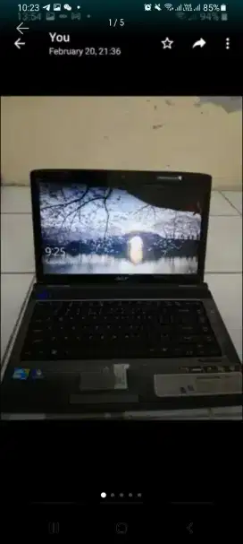 Laptop Acer Aspire 4740

Processor Intel core i3
Ram 2Gb
HDD320Gb
Wifi