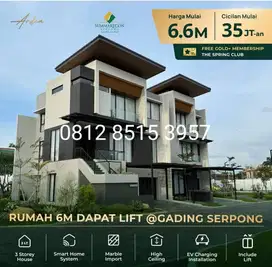 Cluster ARDEA summarecon bangunan 3lt pertama di gading serpong! 6man