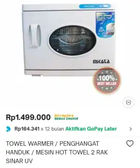 Jual hot towel mikata