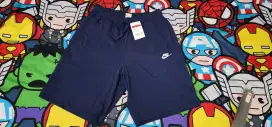 Celana Nike sportswear club short jersey size L warna Navy