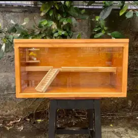 Kandang hamster cage wood original handmade