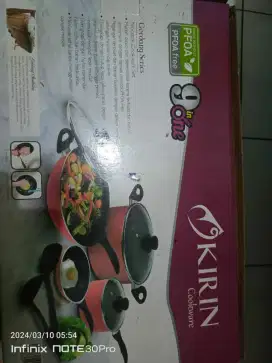 Kirin cookware series 9 in 1