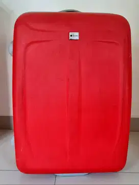 Koper Delsey Prancis, 2 roda, uk 29, Warna orangege