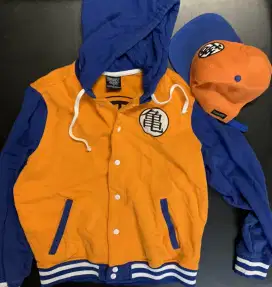 Uniqlo jaket, cap dragon ball