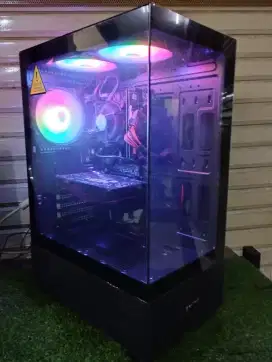 PC gaming Core i3-10100F+VGA RX580 8GB+RaM 16GB+Ssd 128GB+HD 500GB