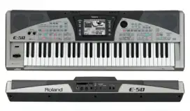 Keyboard Roland E-50 Arranger Workstation Mulus Seperti Baru