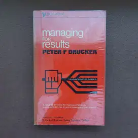 Managing for Results (1970, Pan) - Peter F. Drucker