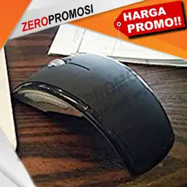 Foldable Folding Wireless Optical Mouse promosi