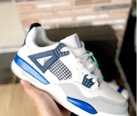 SEPATU SNEAKERS NIKE JORDAN RETRO 4 GT BLUE