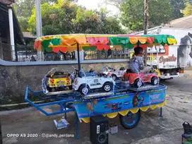 odong odong kereta panggung isi mobil aki lengkap bordes murah