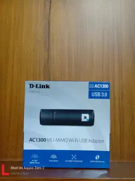 D-Link DWA-182 Wireless AC1300 Dual Band MU-MIMO Wifi USB 3.0 Adapter