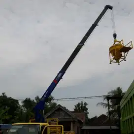 Crane untuk mobil truk kapal, crane lipat articulated teleskopic