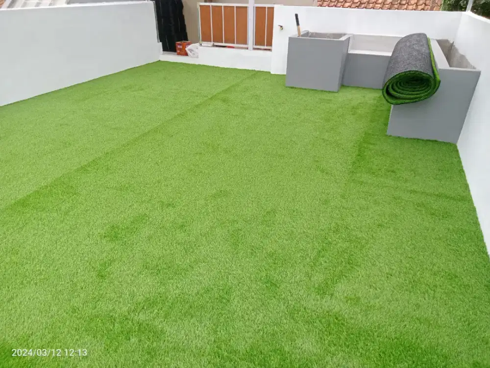 Rumput sintetis murah kekinian COD