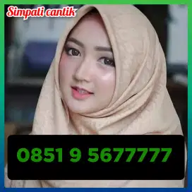 Nomor cantik simpati Telkomsel