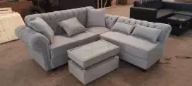 Sofa L putus kancing