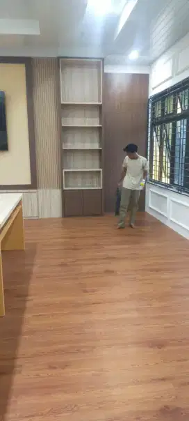 Lantai vinyl lantai spc