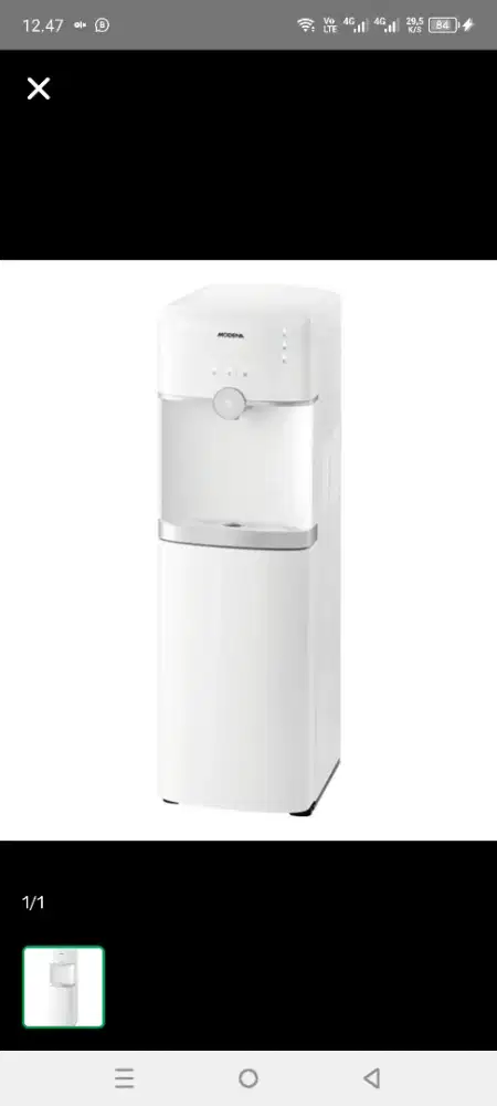 Dispenser galon bawah modena dd7315w