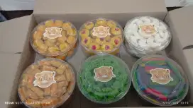 Paket Hampers Kue Kering isi 6toples(400gr)