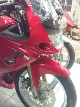 NINJA RR 150 ZX CBU asli MERAH