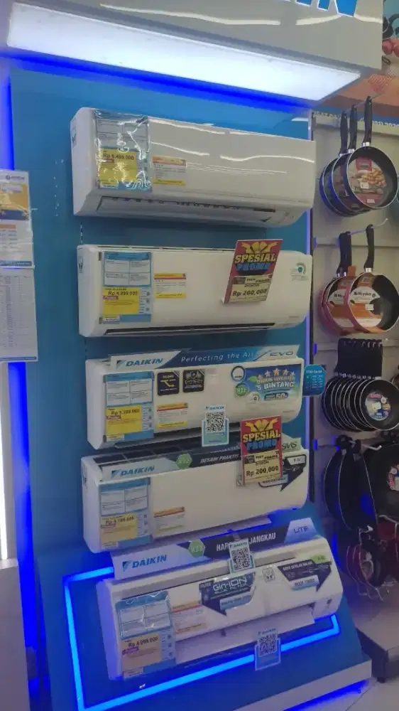 AC DAIKIN Cash, Kredit Cukup KTP Tanpa DP