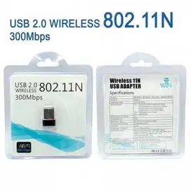 Wifi Dongle Adaptor Wireless Adapter Network 150MBPS USB Ver 2.0 - 802