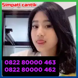 Nomor cantik simpati Telkomsel u