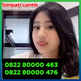Nomor cantik simpati Telkomsel