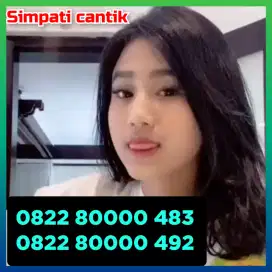 Nomor cantik simpati Telkomsel